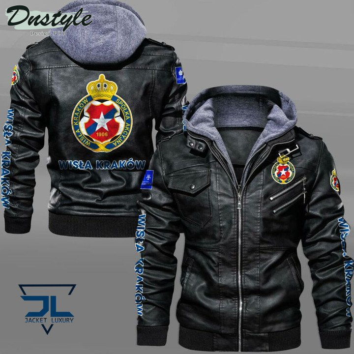 Wisła Kraków leather jacket