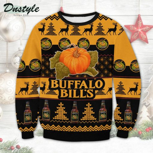 Buffalo Bill's Pumpkin Ugly Sweater