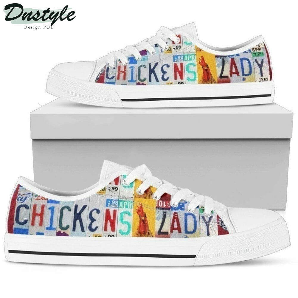 Chickens Lady Low Top Shoes Sneakers