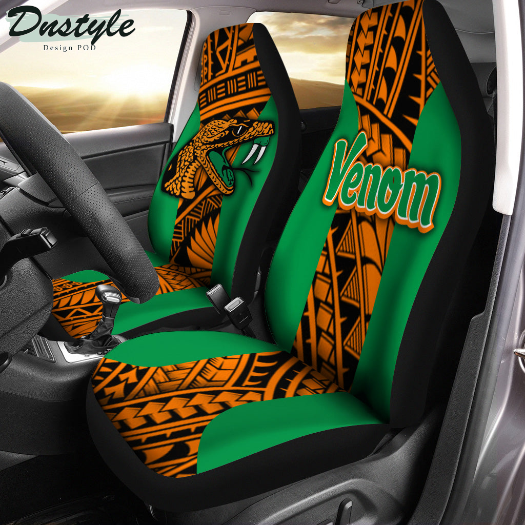 Florida A_M Rattlers Polynesian Car Seat Cover