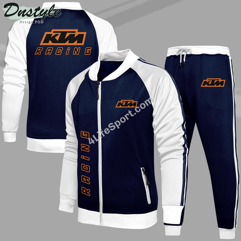 KTM Tracksuits Jacket Bottom Set