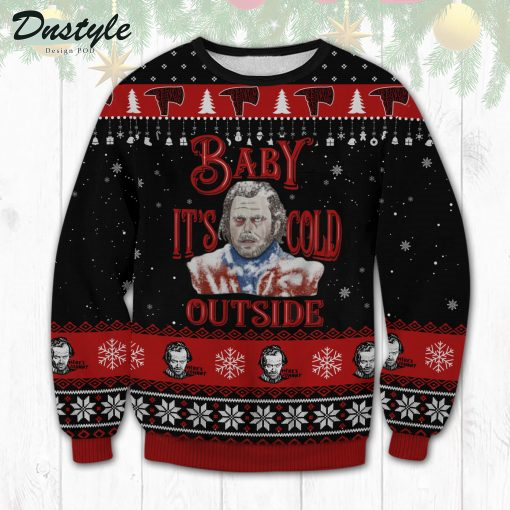 The Shining Jack Baby It's Cold Outside Ugly Sweater
