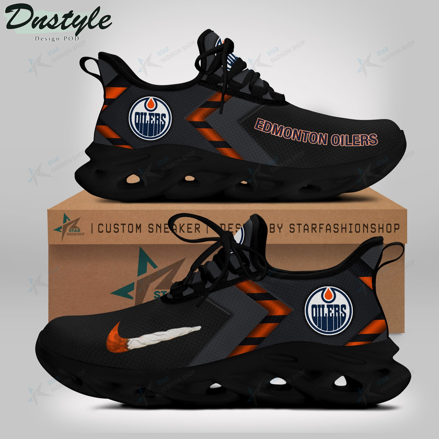 Edmonton Oilers max soul shoes