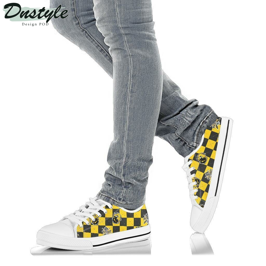 Harry Potter Hufflepuff Custom Pattern Low Top Shoes Sneakers