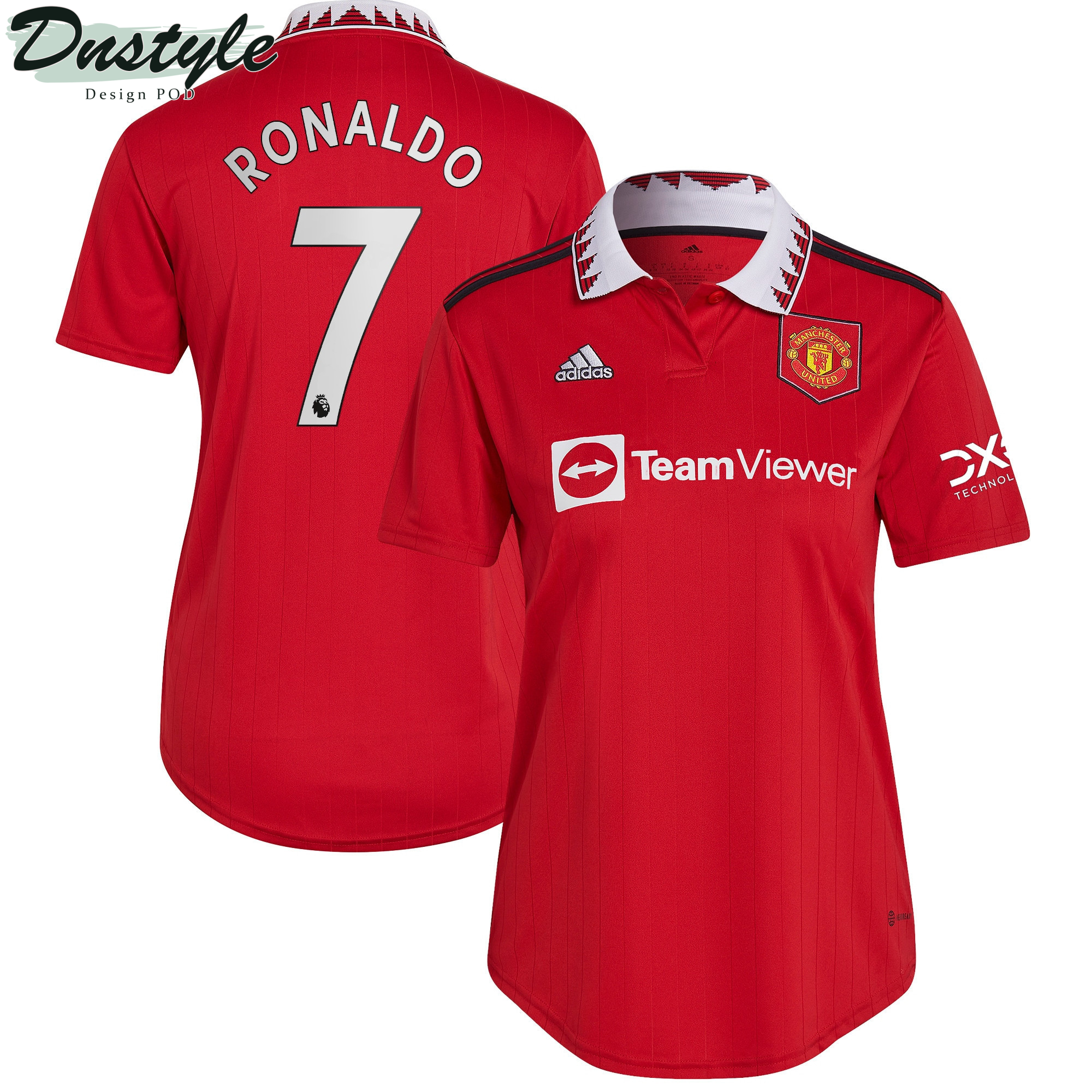 Cristiano Ronaldo #7 Manchester United Women 2022/23 Home Jersey - Red