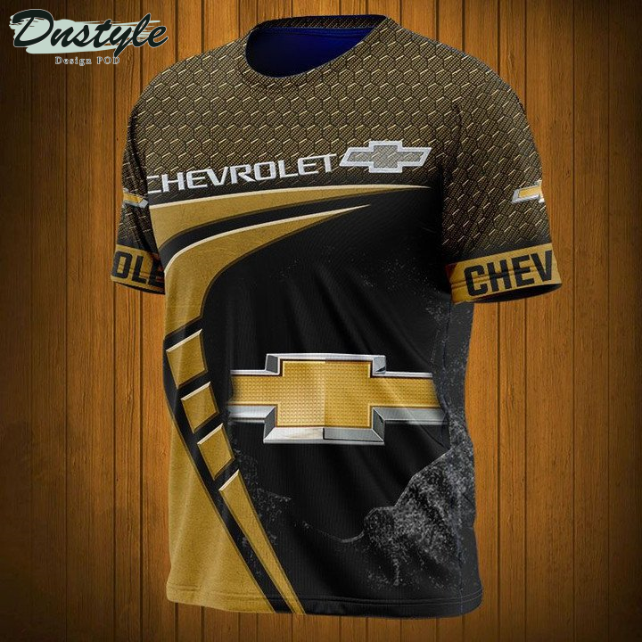 Chevrolet all over print 3d hoodie t-shirt