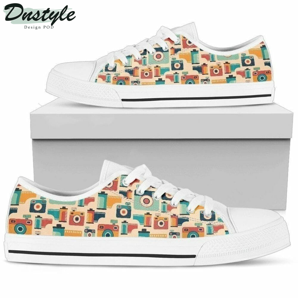 Photographer Low Top Shoes Sneakers