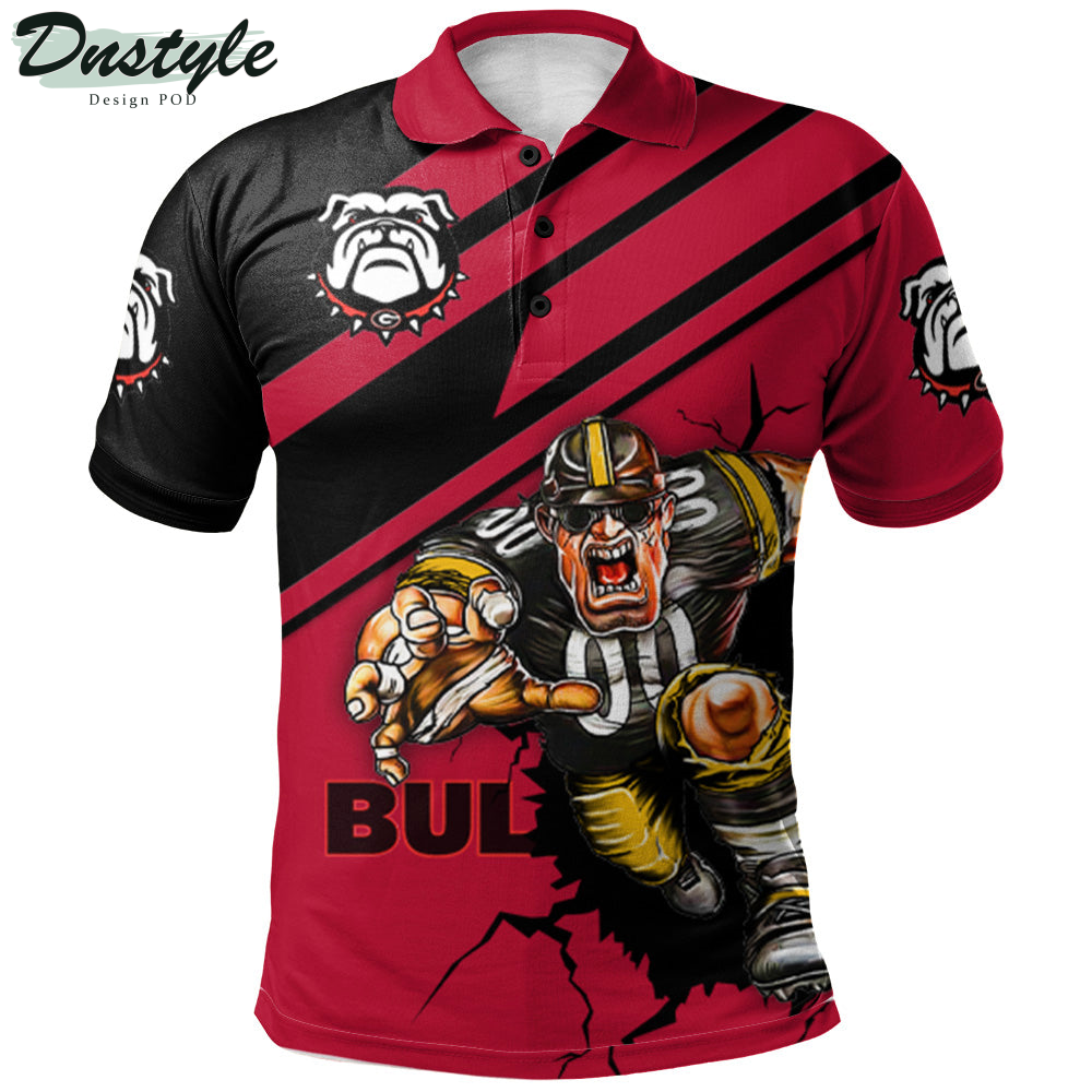 Georgia Bulldogs Mascot Polo Shirt