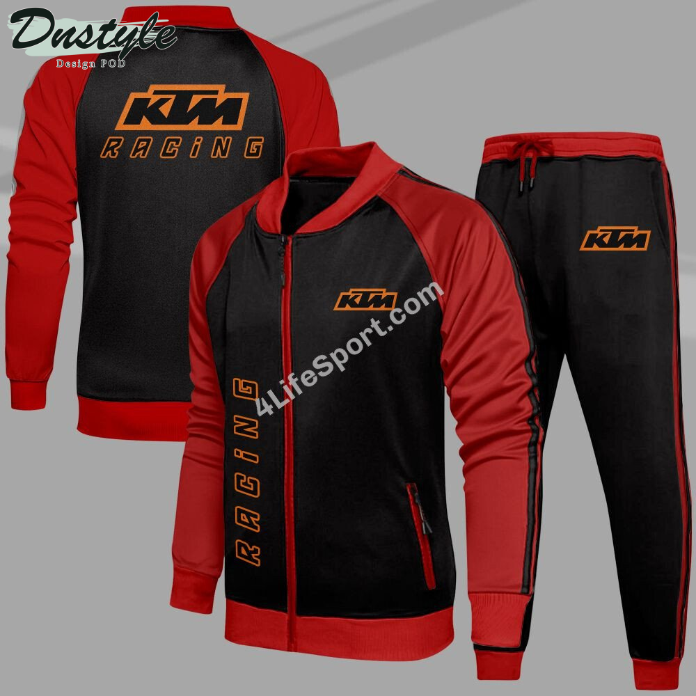 KTM Tracksuits Jacket Bottom Set