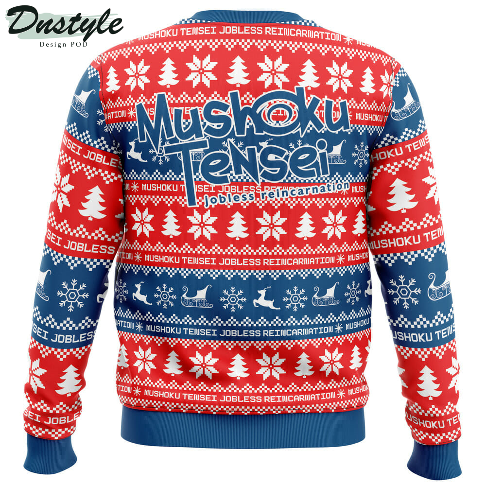 Christmas Joy Mushoku Tensei Jobless Reincarnation Ugly Christmas Sweater