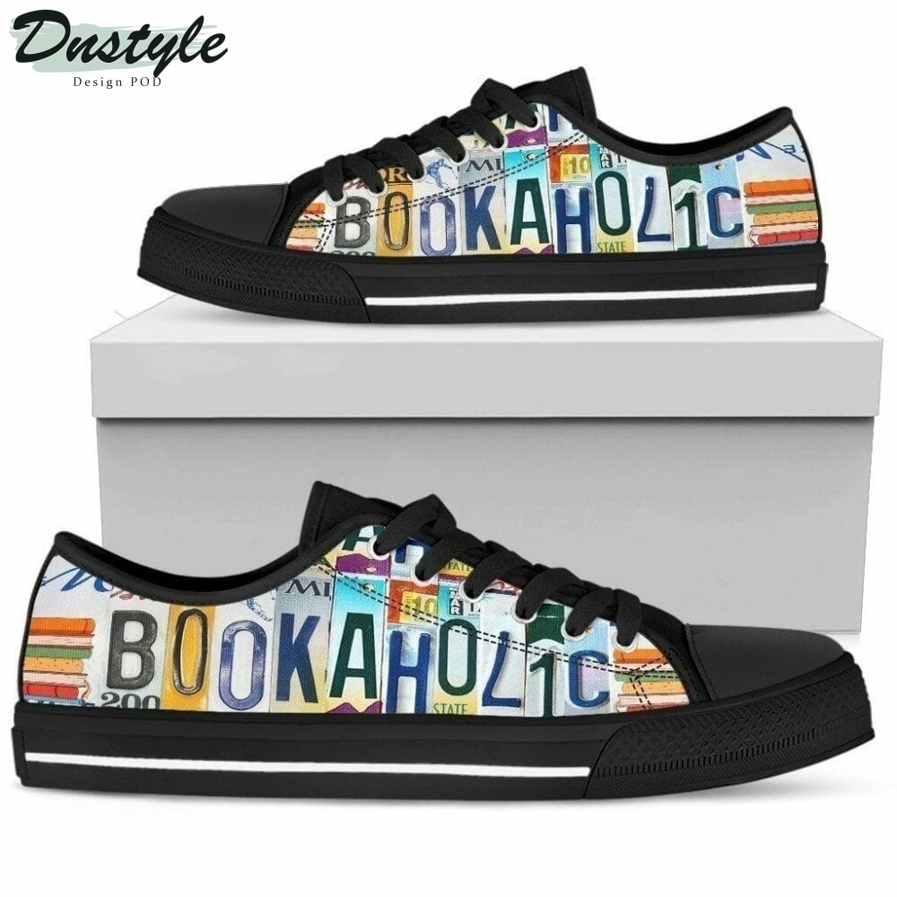 Bookaholic Book Lover Women Low Top Shoes Sneakers