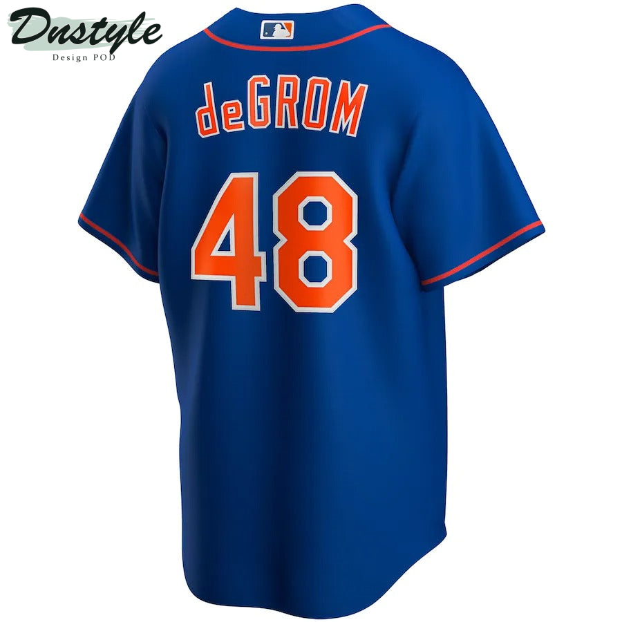 Men's New York Mets Jacob deGrom Nike Royal Alternate Replica Player Name Jersey
