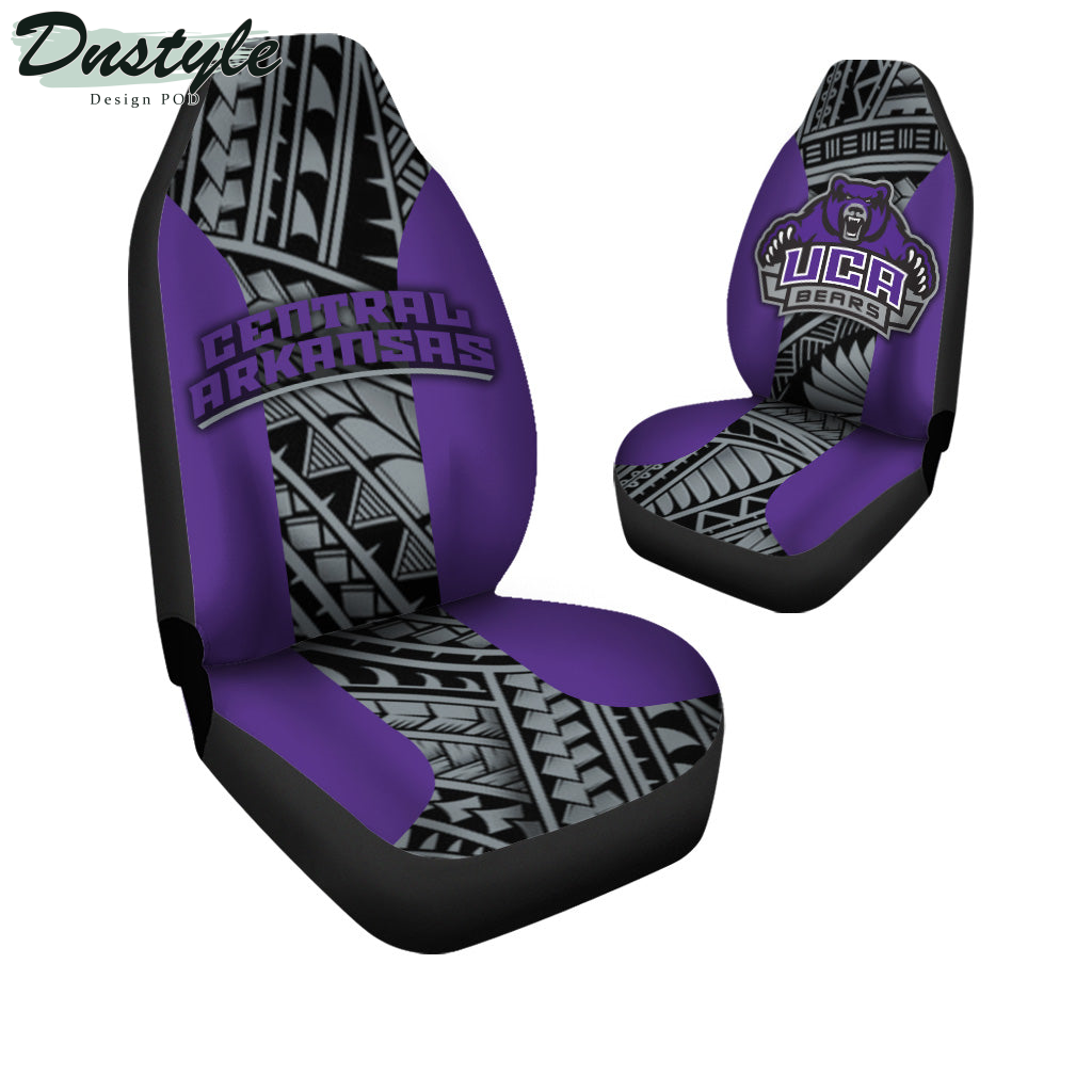 Central Arkansas Bears Polynesian Car Seat Cover