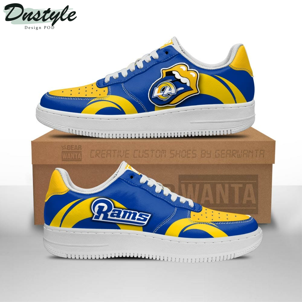 Los Angeles Rams Air Sneakers Air Force 1 Shoes Sneakers