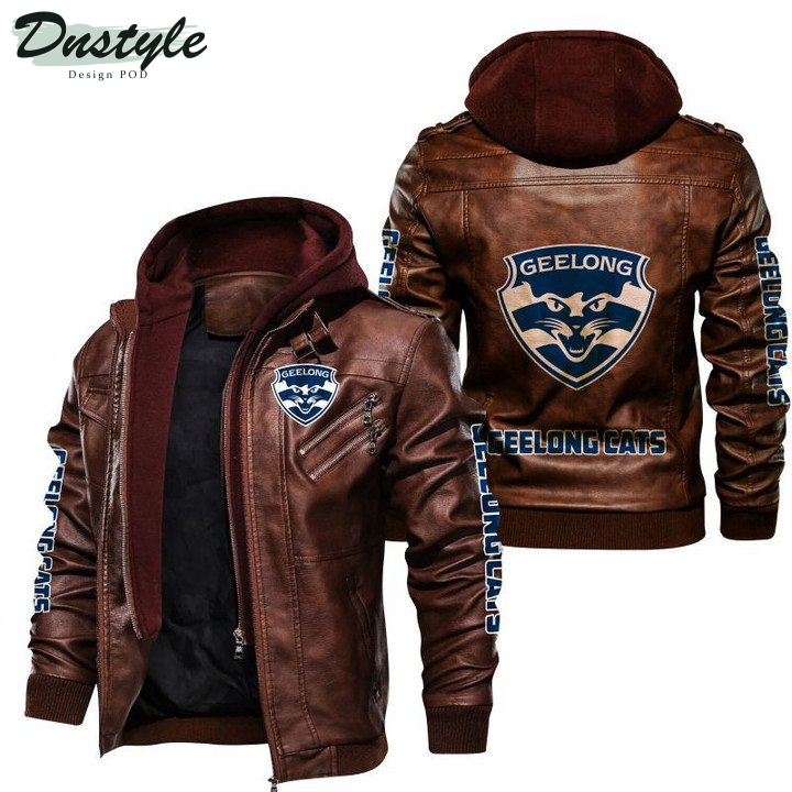 Geelong Football Club Leather Jacket