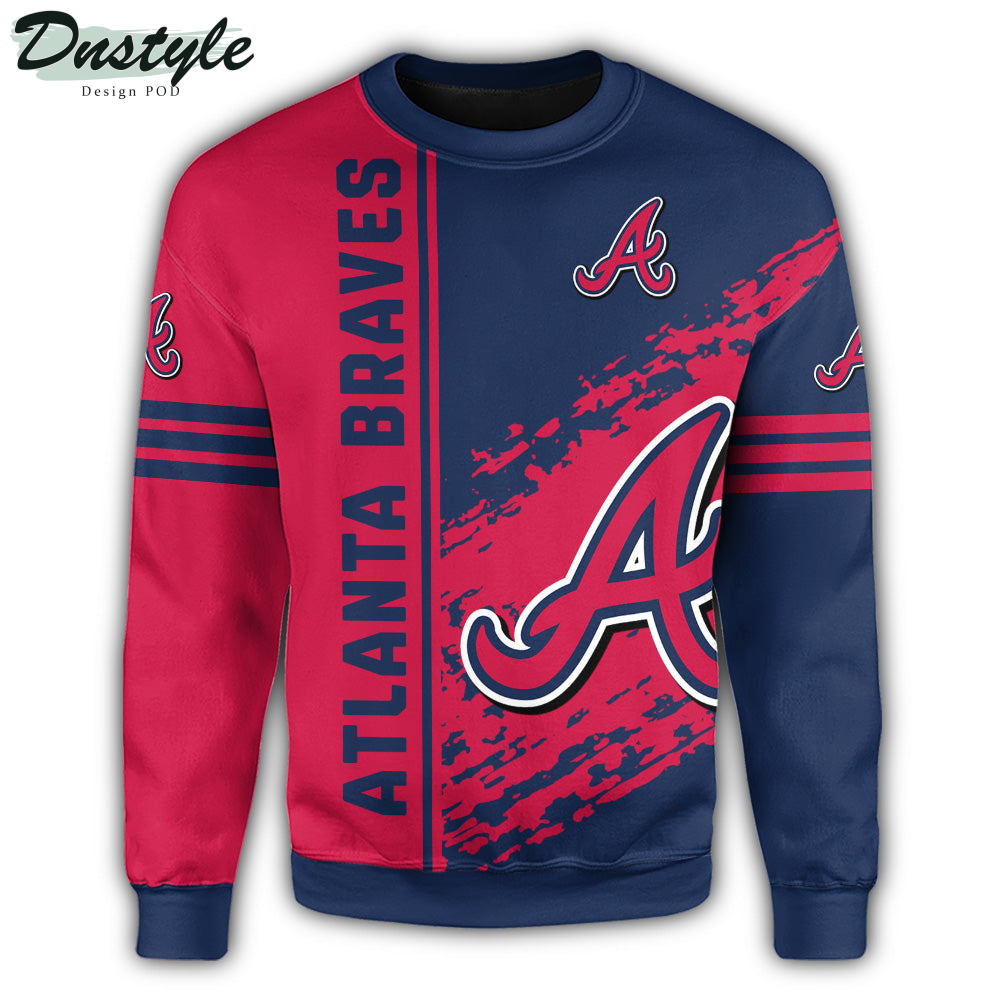 Atlanta Braves MLB Quarter Style Sweatshirt