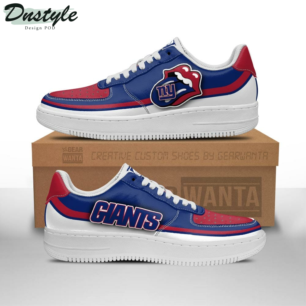 New York Giants Air Sneakers Air Force 1 Shoes Sneakers