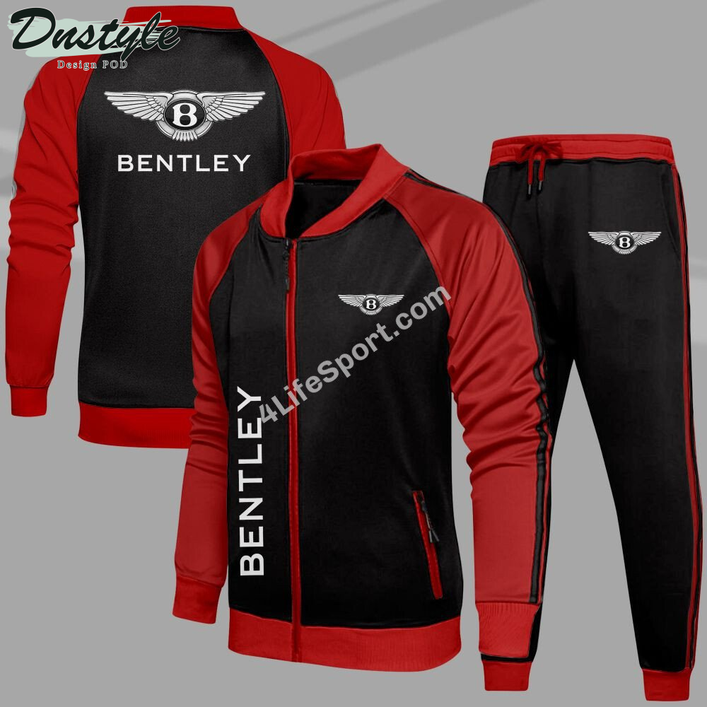 Bentley Tracksuits Jacket Bottom Set