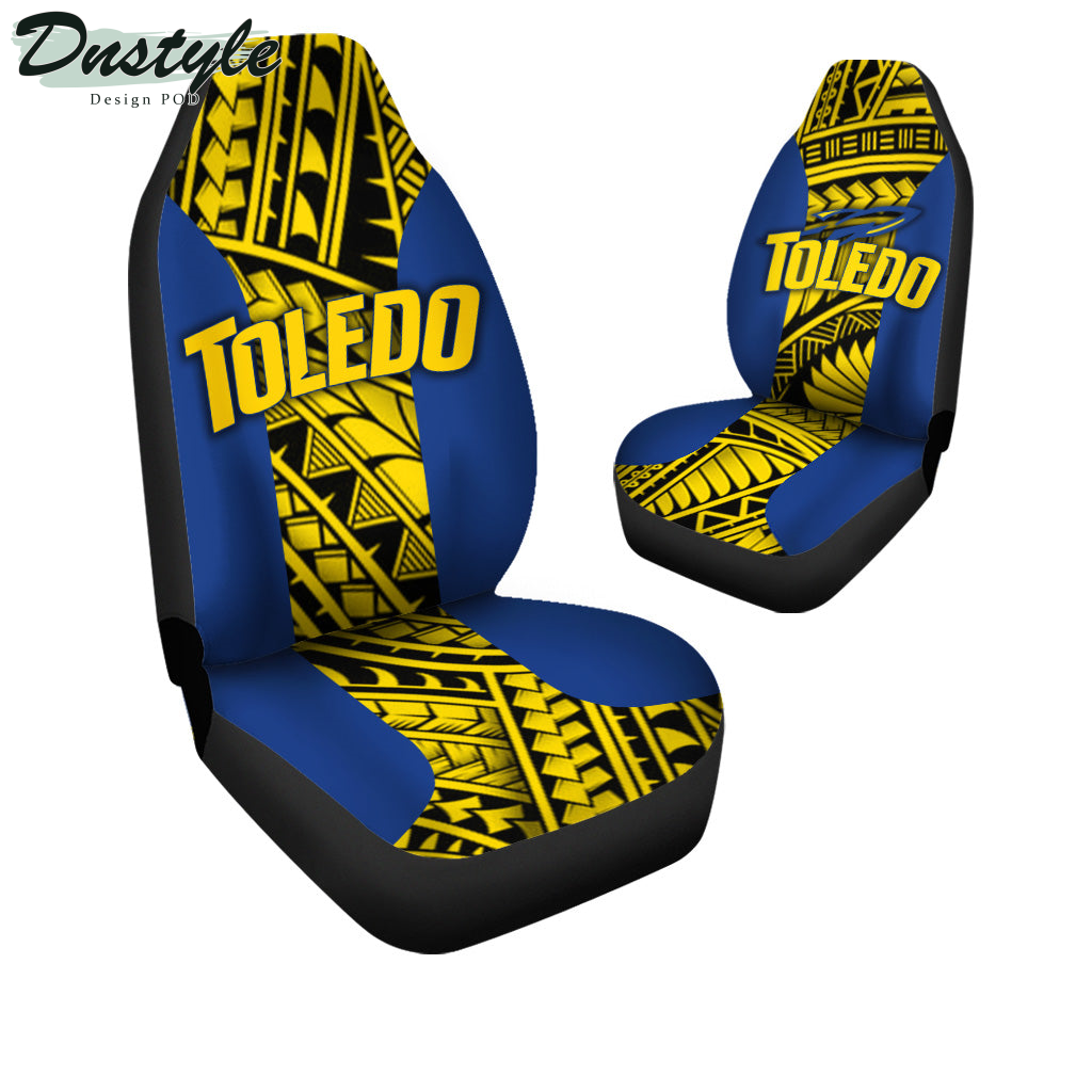 The Citadel Bulldogs Polynesian Car Seat Cover