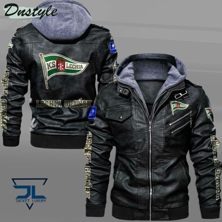 Lechia Gdańsk leather jacket