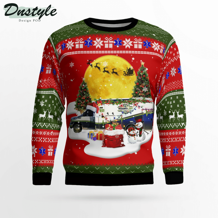 Wagoner EMS Ugly Merry Christmas Sweater
