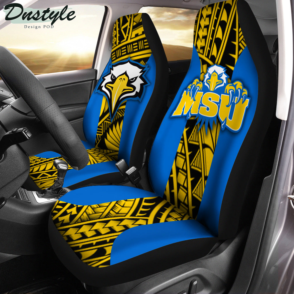 Morehead State Eagles Polynesian Car Seat Cover