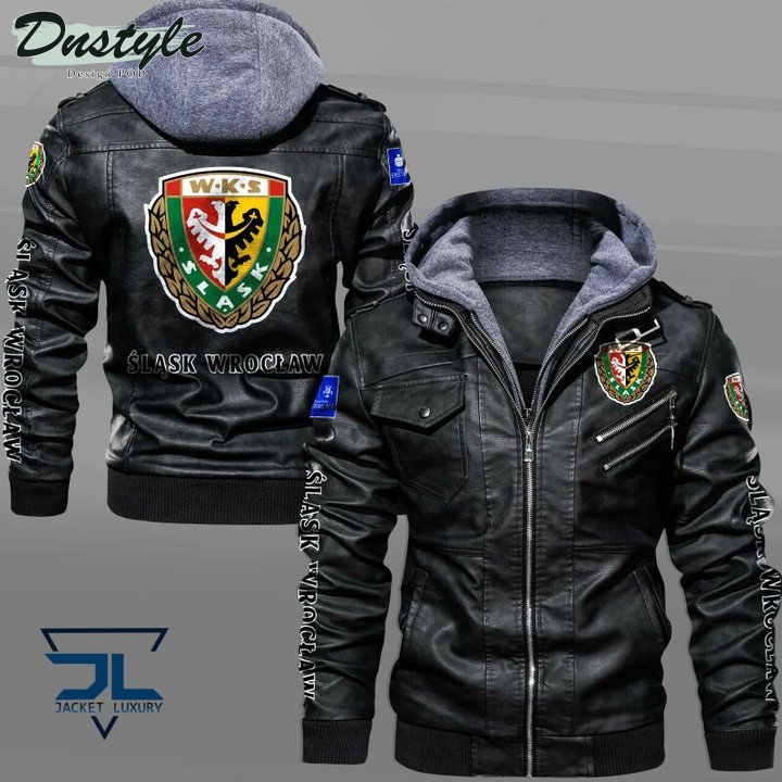 Śląsk Wrocław leather jacket