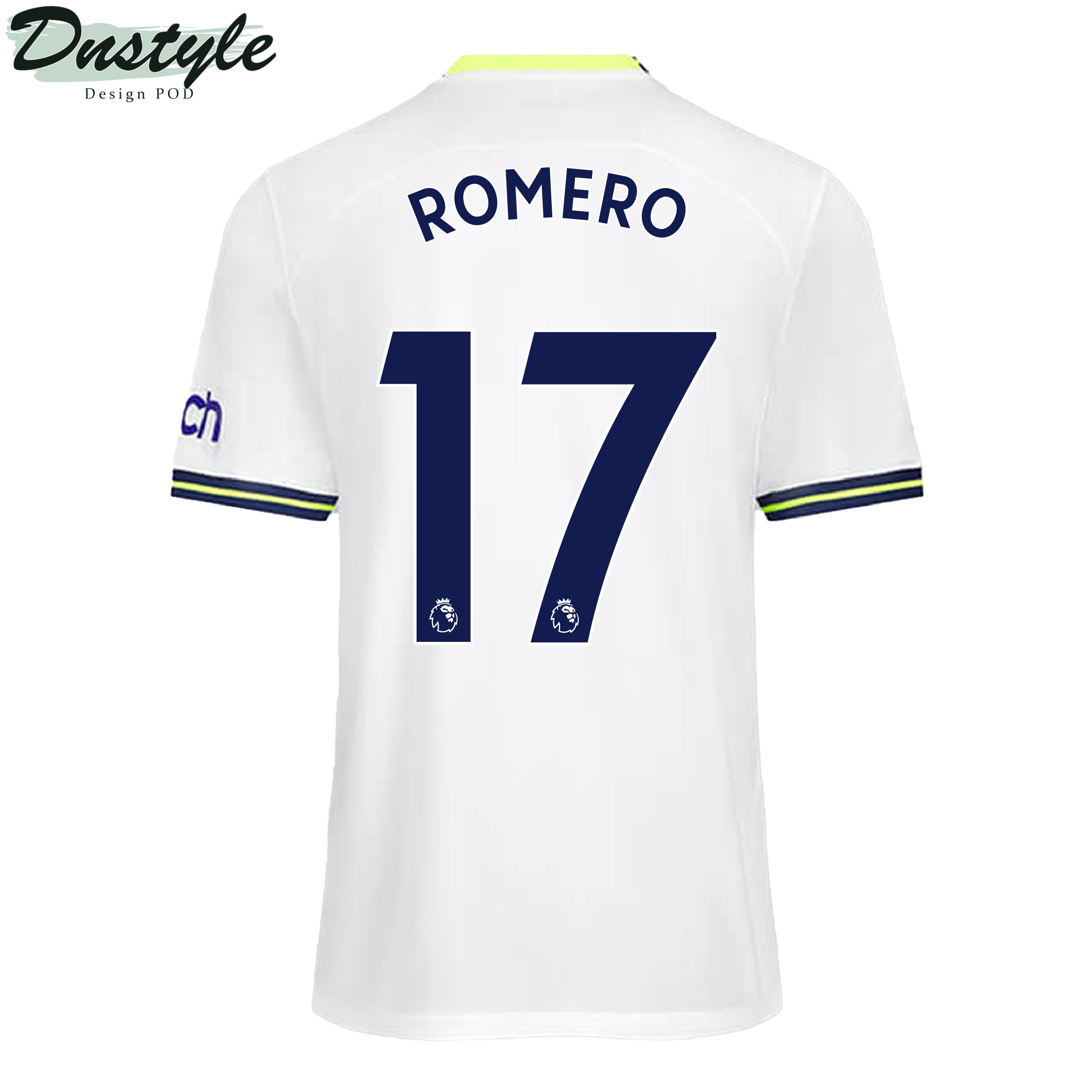 Romero #17 Tottenham Hotspur Men 2022/23 Home Player Jersey - White