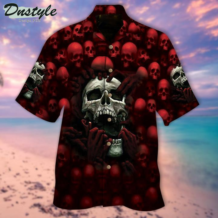 Red Skull Dead Hawaiian Shirt