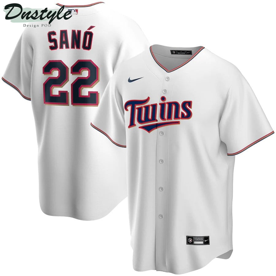 Men's Minnesota Twins Miguel Sano Nike White Home Replica Player Name Jersey