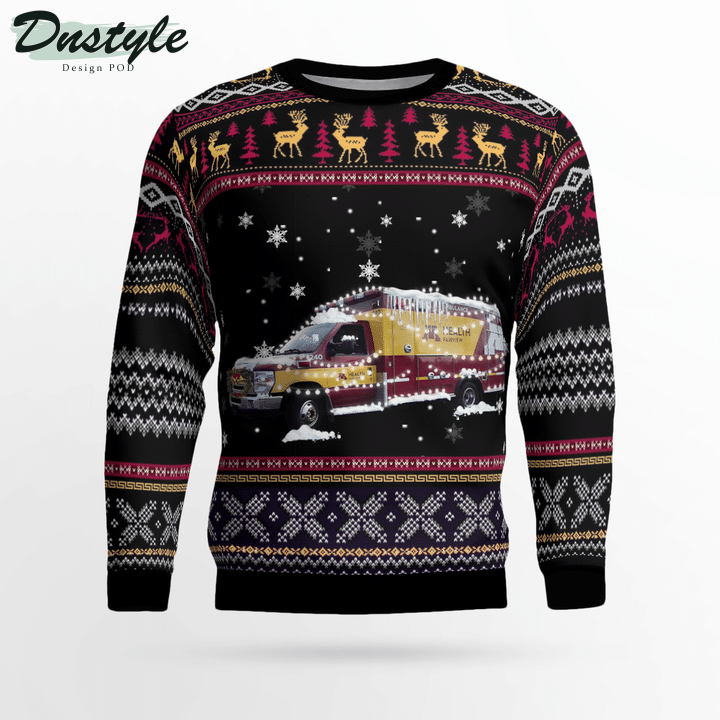M Health Fairview - EMS Ugly Merry Christmas Sweater