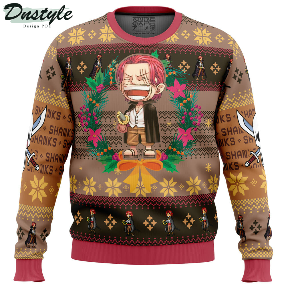 Christmas Sanji One Piece Ugly Christmas Sweater