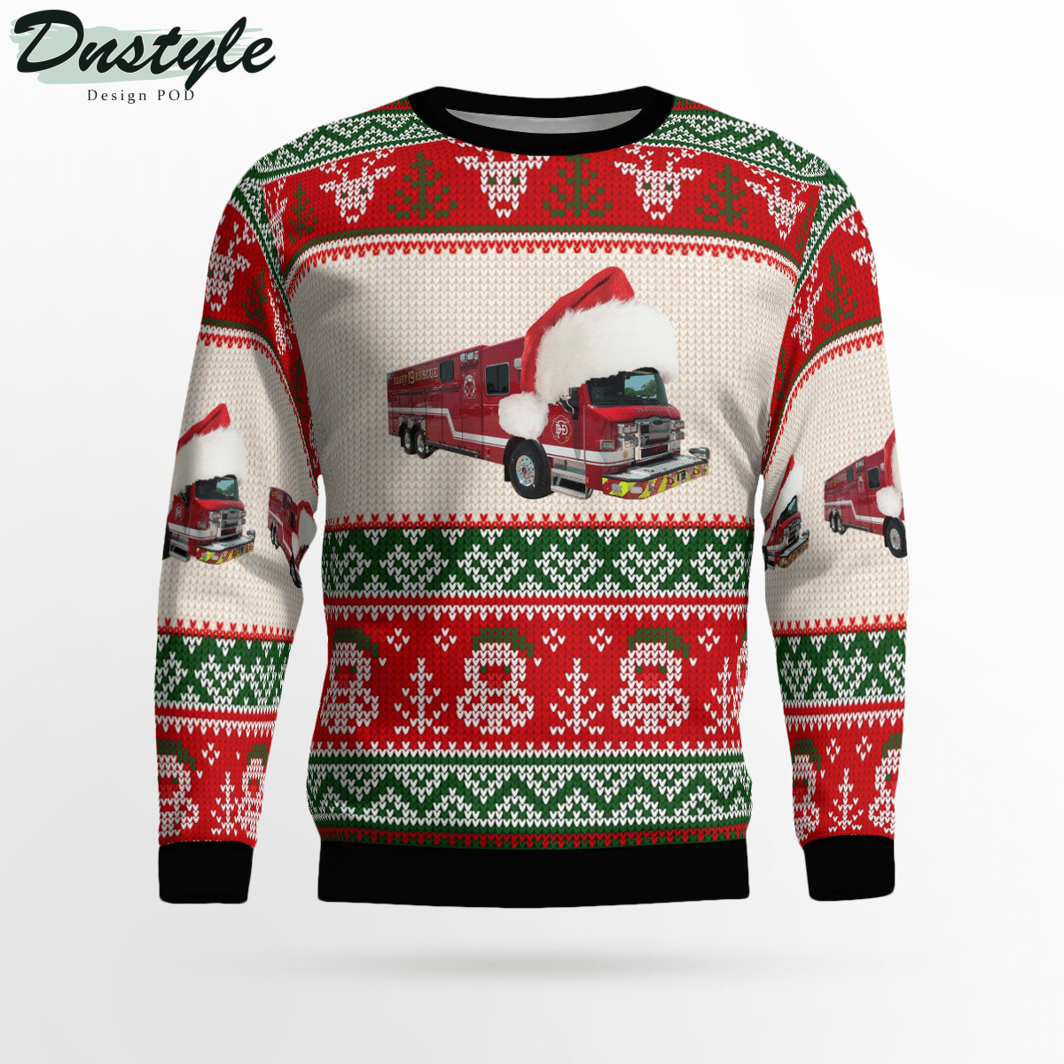 Dallas Fire Station 19 Ugly Christmas Sweater