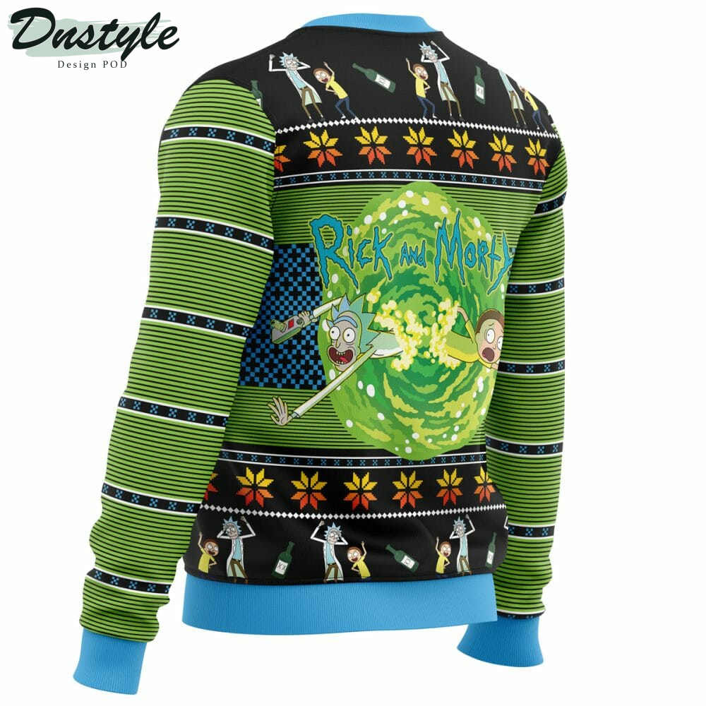 Let’s Get Schwifty! Rick and Morty Ugly Christmas Sweater