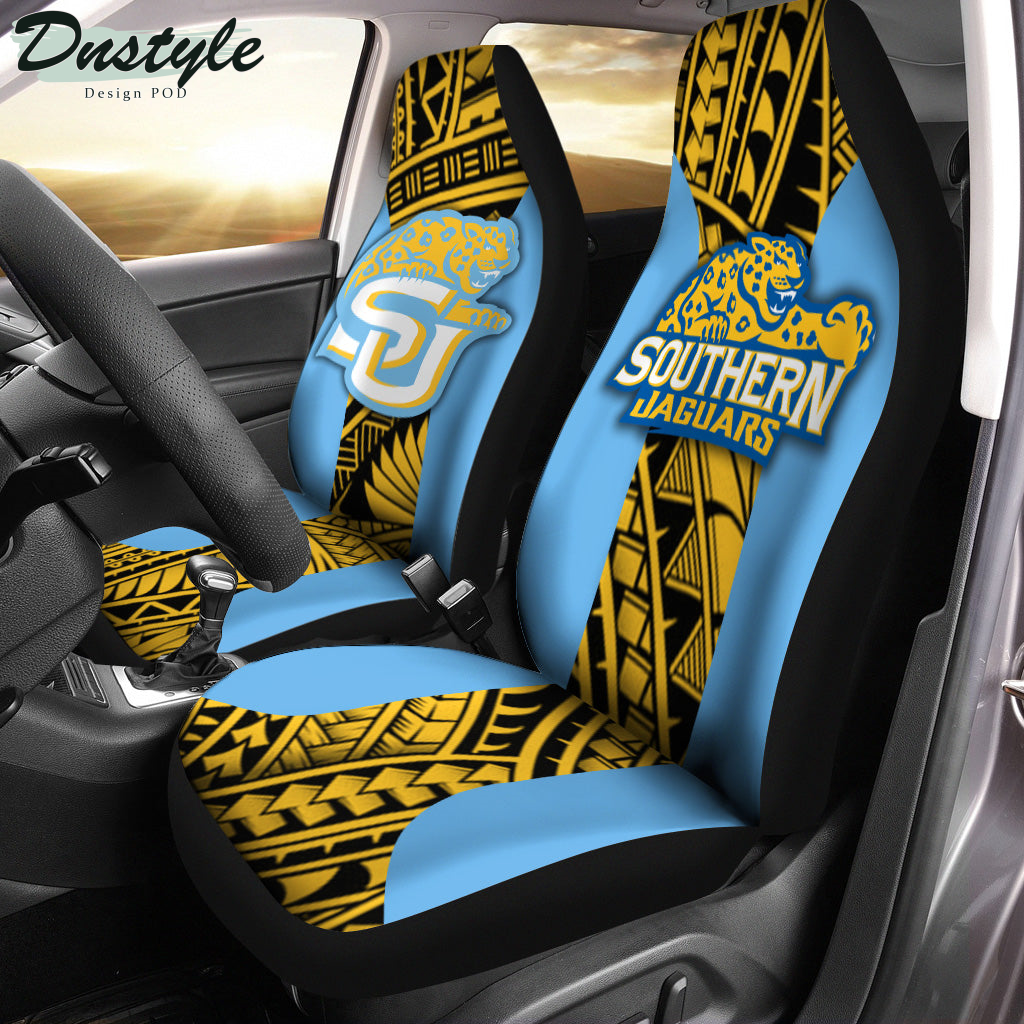 Southern Jaguars Polynesian Car Seat Cover