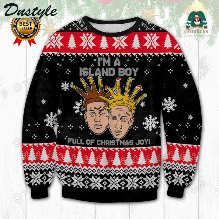 Oncoast I’m An Island Boy Full Of Christmas Joy Ugly Christmas Sweater