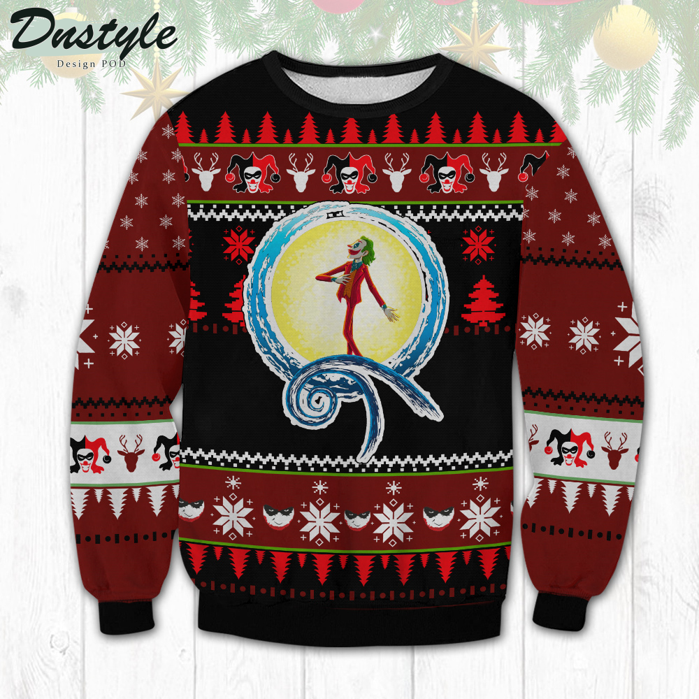 Joker Nightmare Ugly Christmas Sweater