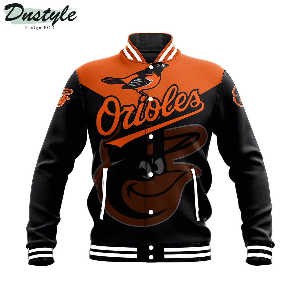 Baltimore Orioles MLB Drinking Style Baseball Jacket