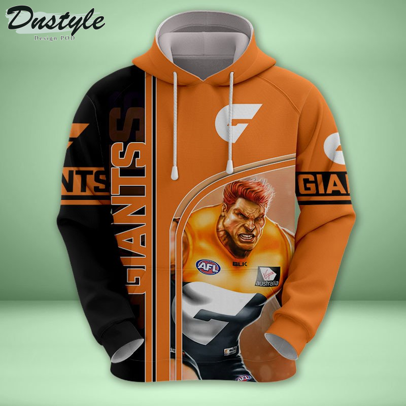 GWS Giants 3D Tshirt Hoodie Polo Sweatshirt