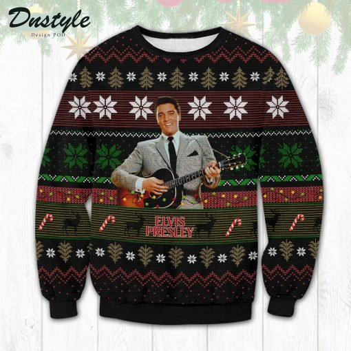 Only The Best Grandmas Listen To Elvis Presley Christmas Ugly Sweater