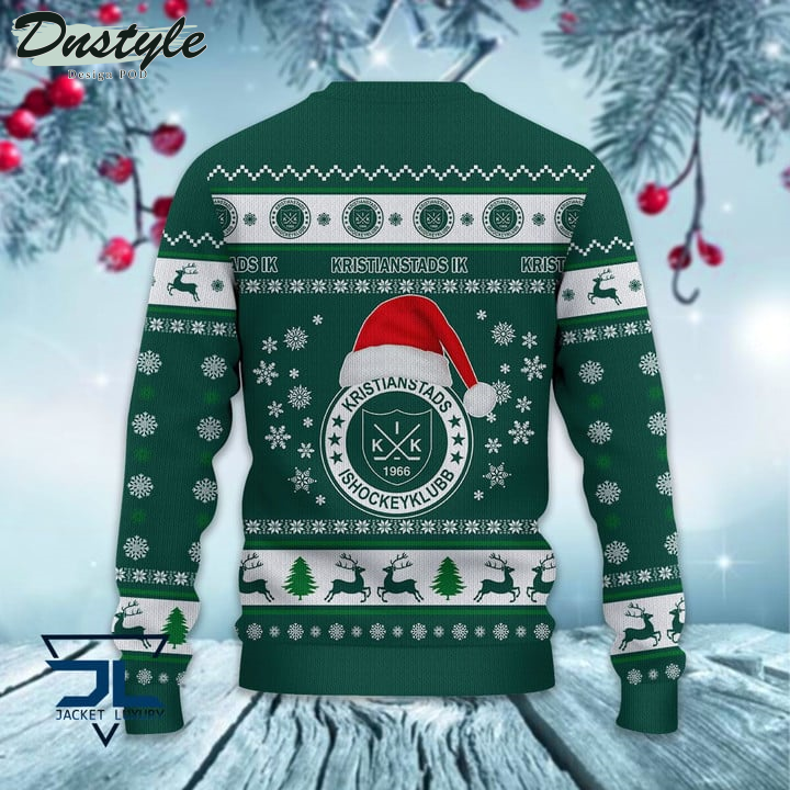 Kristianstads IK santa hat ugly christmas sweater