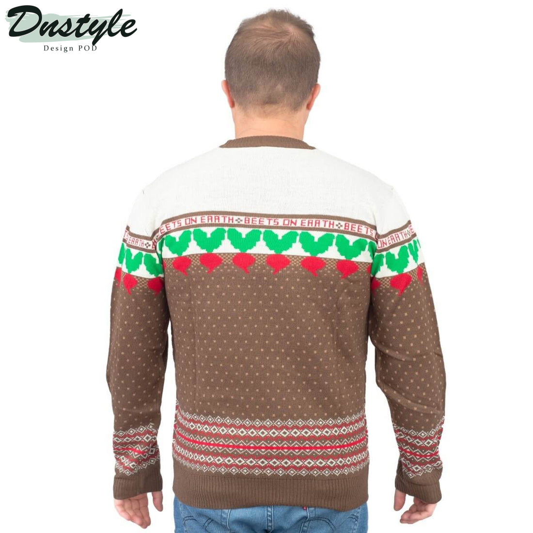 The Office Dwight Schrute Farms Beets Ugly Christmas Sweater