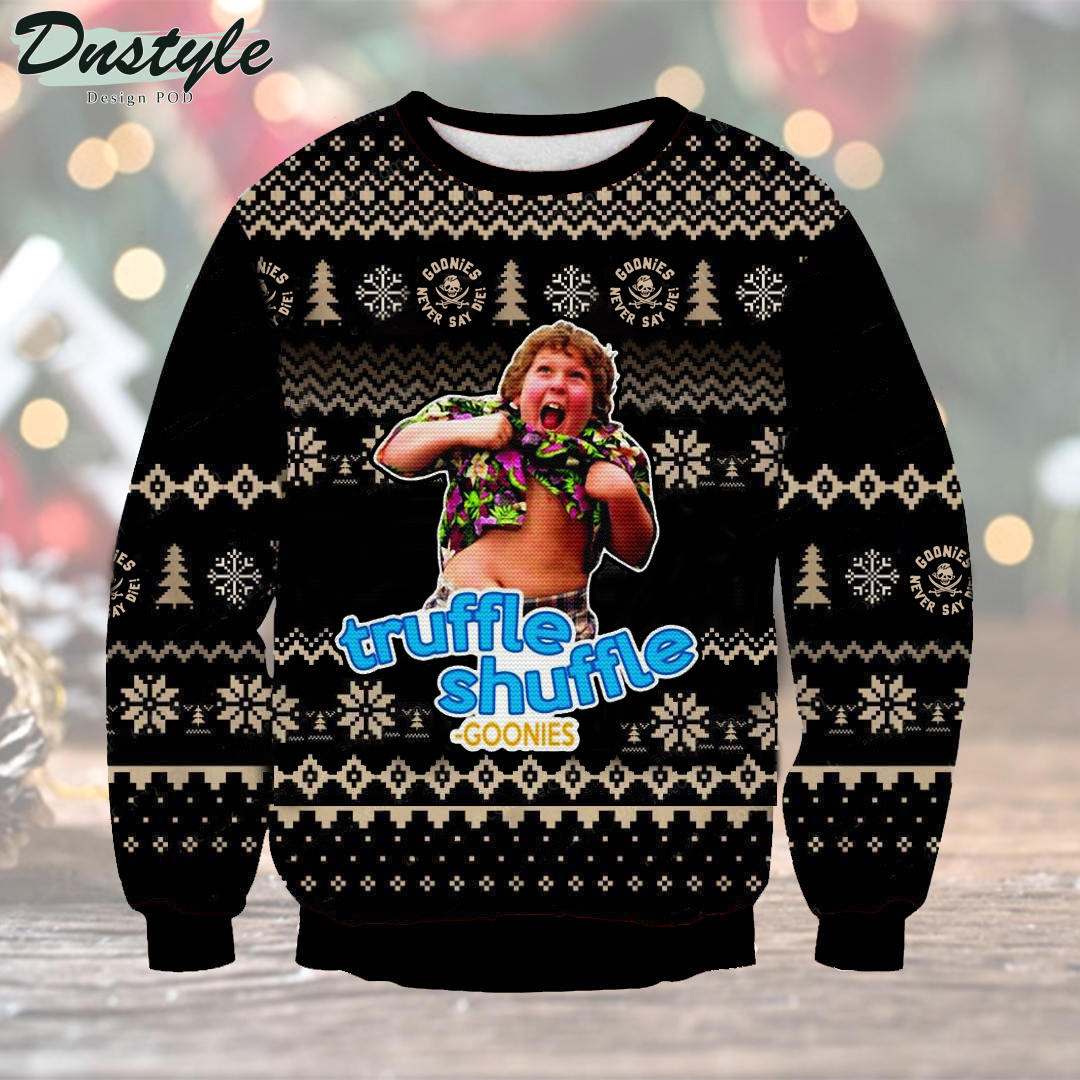 Truffle Shuffle Goonies Ugly Christmas Sweater