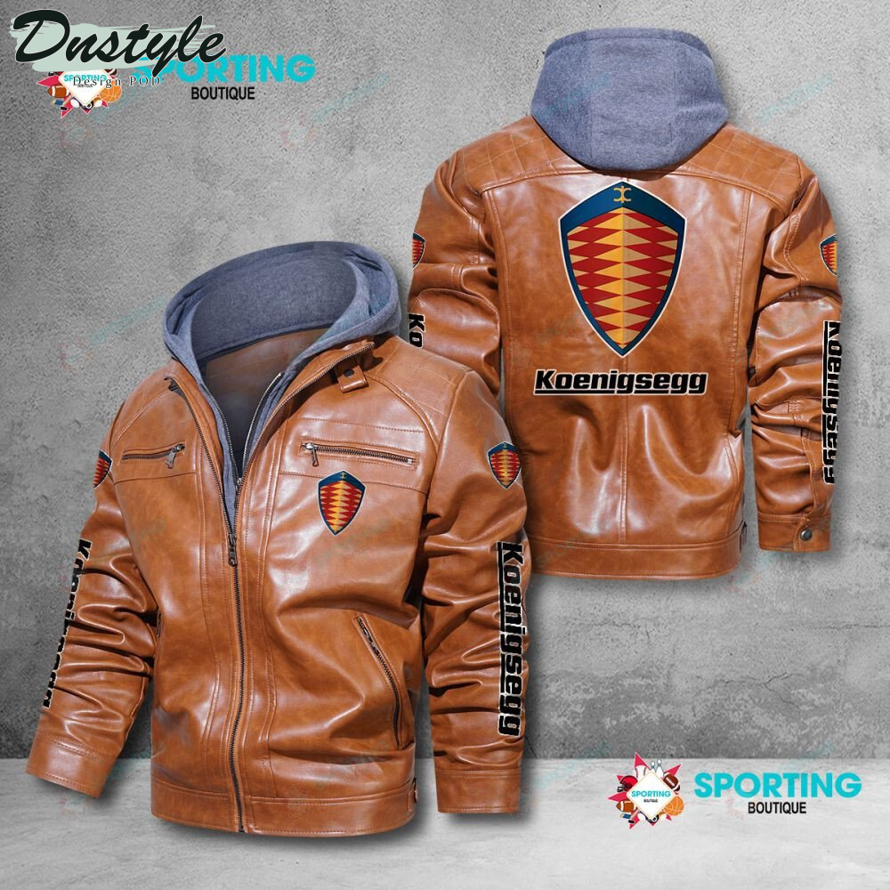 Koenigsegg 2022 Leather Jacket