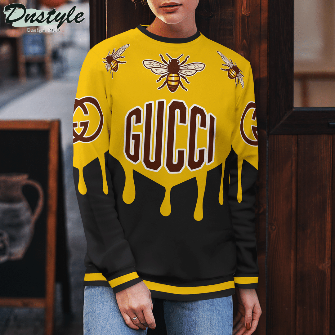 Gucci Bee Yellow ugly sweater and legging