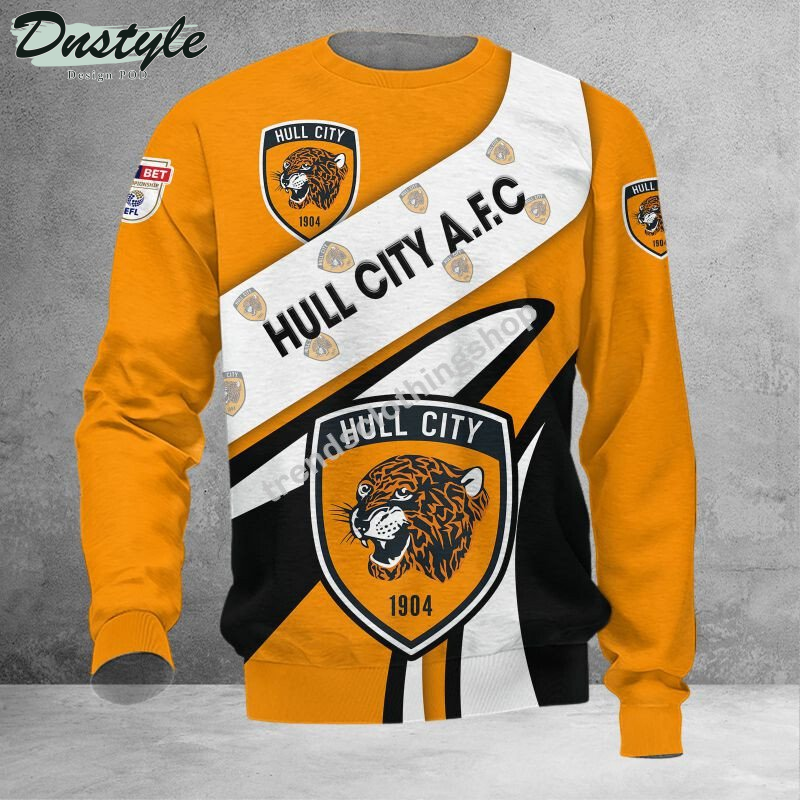 Hull City 3d all over printed hoodie tshirt