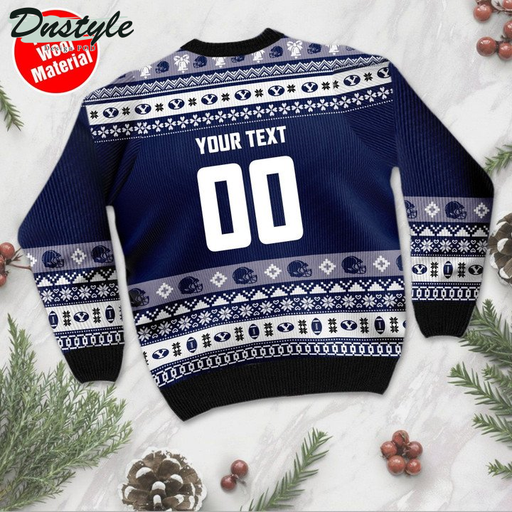 Byu Cougars Personalized Ugly Sweater