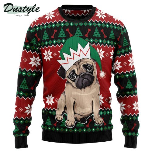 Pug Cute Ugly Christmas Sweater