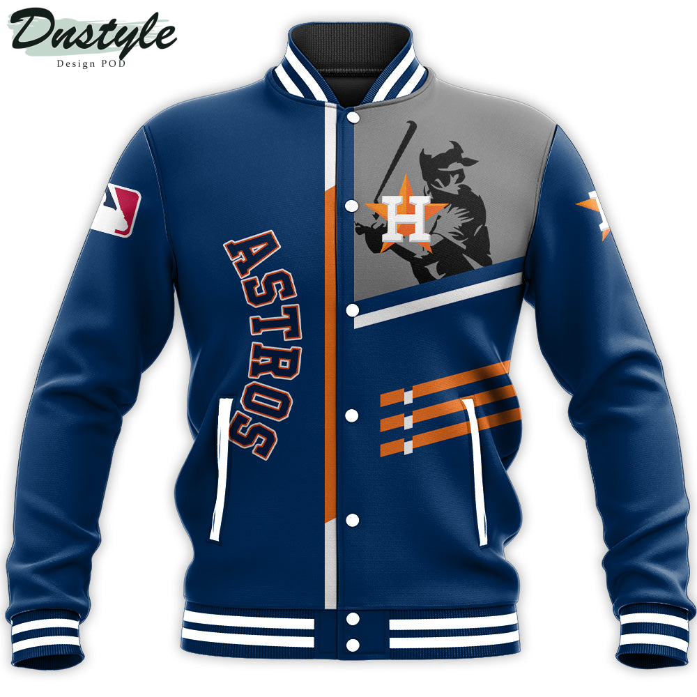 Houston Astros MLB Personalized Baseball Jacket