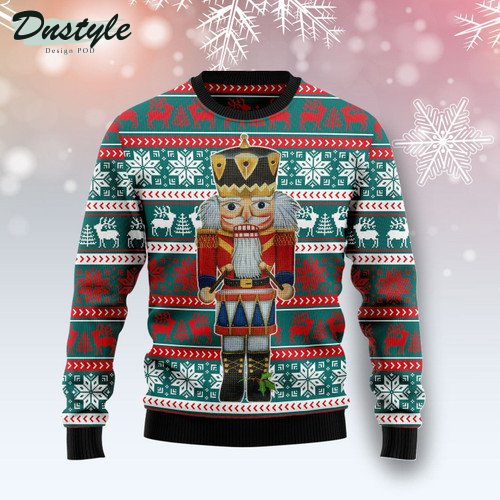 Nutcracker and Drum Ugly Christmas Sweater